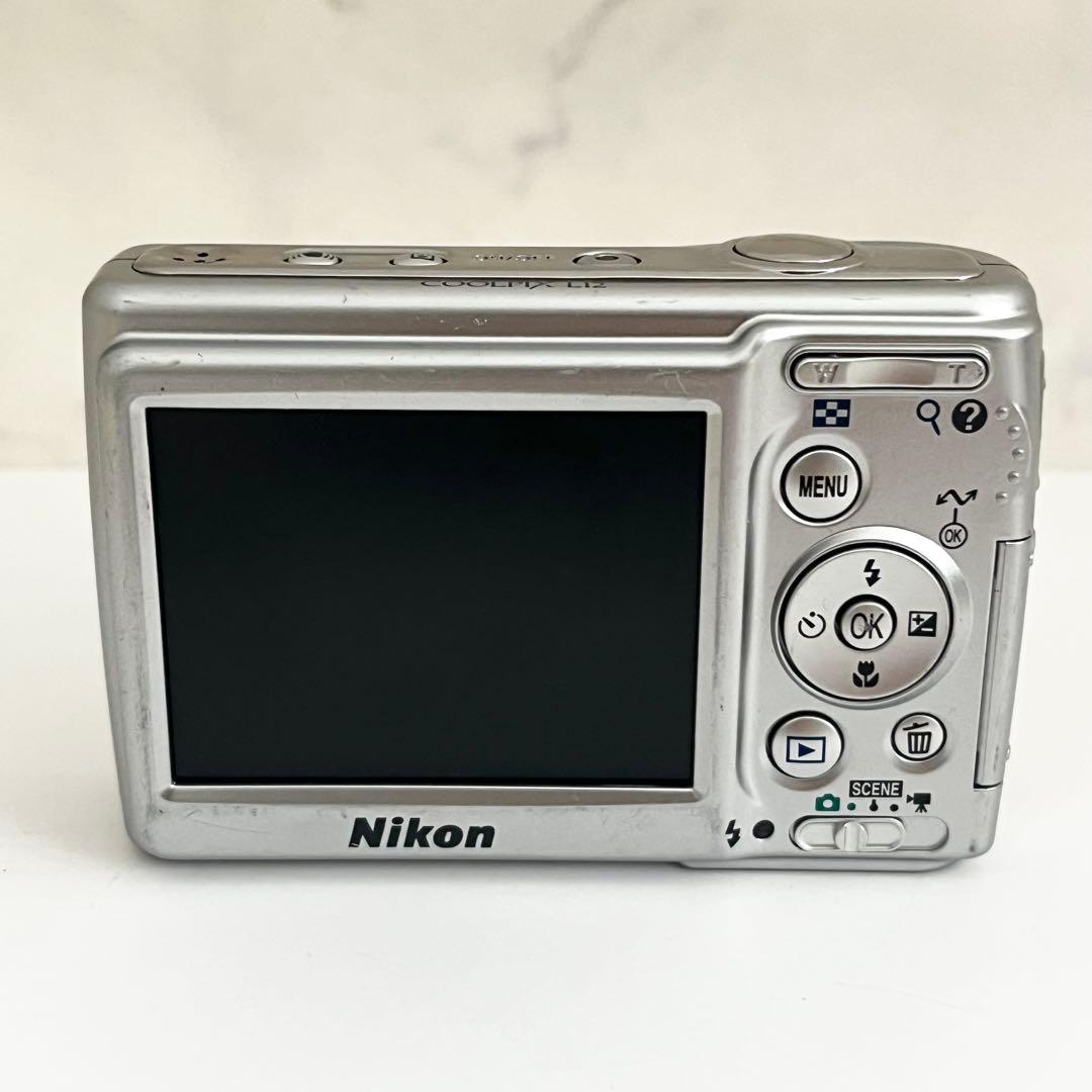 Nikon ニコン COOLPIX L12 シルバー 単3電池 平成 レトロ
