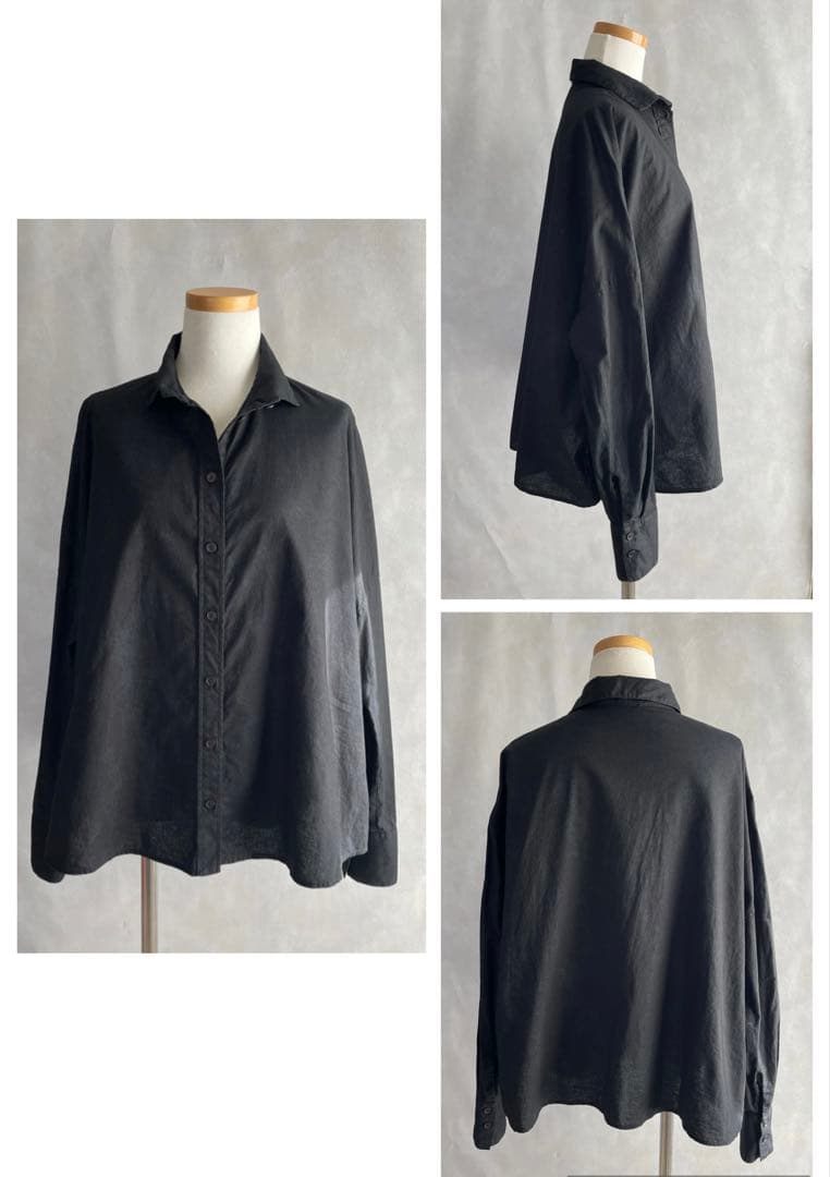 美品✨ FORME3'3204322896 綿100 長袖シャツ　M イタリア製