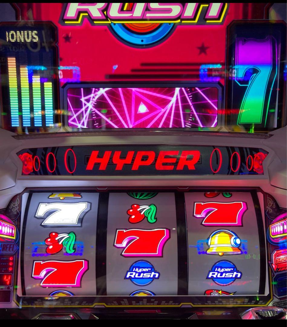 スロット ハイパーラッシュ 実機！ 選べるオプション多数！ 送料無料！