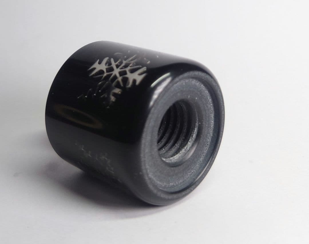 限定商品 1.1インチエクステンション　 MEZZ用(銀の雪の結晶デザイン)