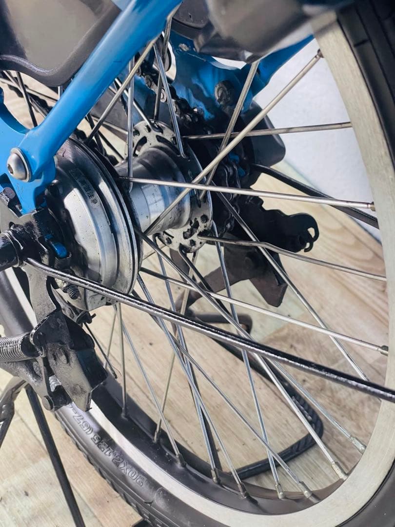 2792ヤマハ8.7アンペア3人乗り対応20インチ子供乗せ　電動アシスト自転車