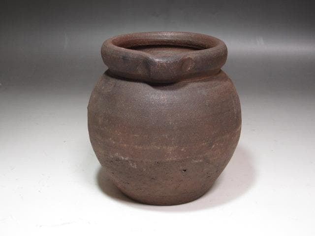 ★　古備前　鉄漿（お歯黒）　壷★x274