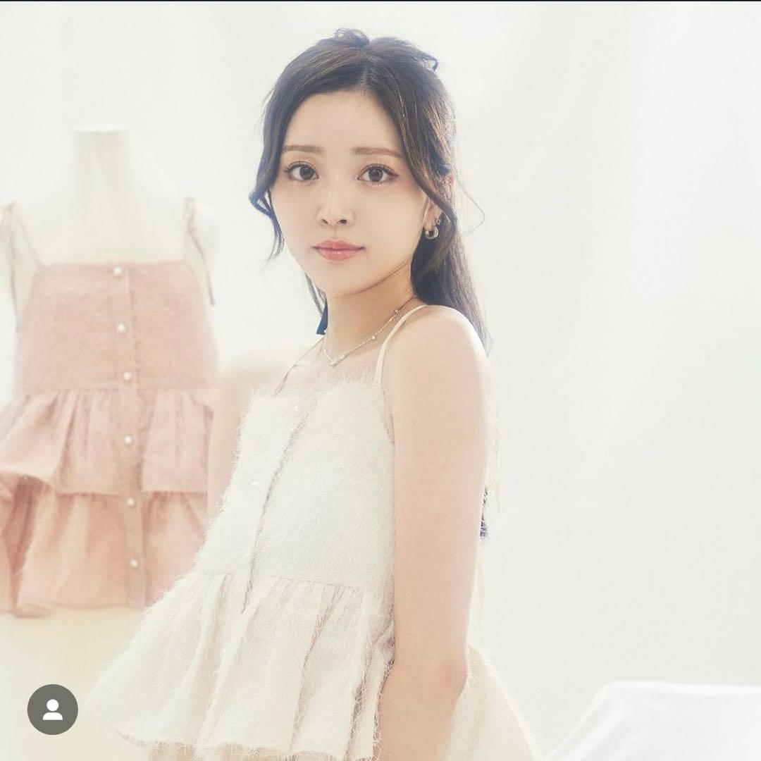 フィオリリー キラキラトップス/スパークリングリボンキャミソールトップス