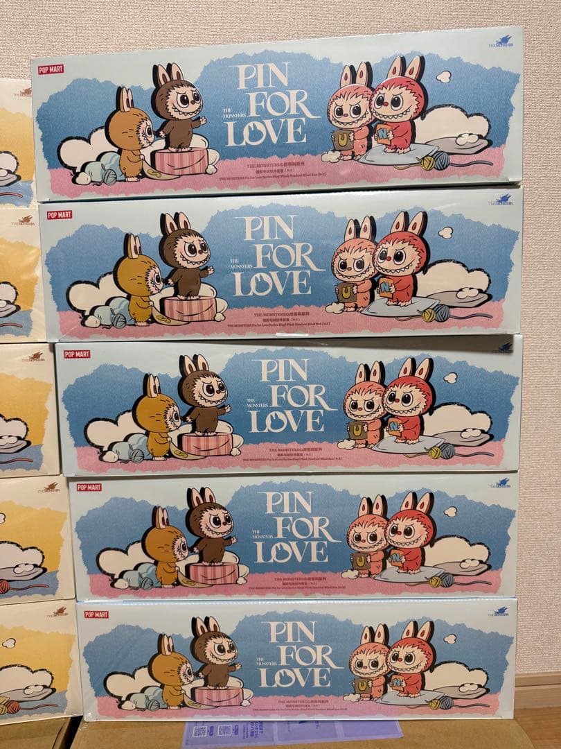 THE MONSTERS PIN FOR LOVE A-M N-Z 10箱セット