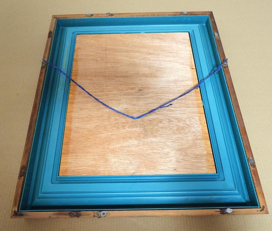 【宝石画・貴石画】花瓶の花【東商・刻印付き】