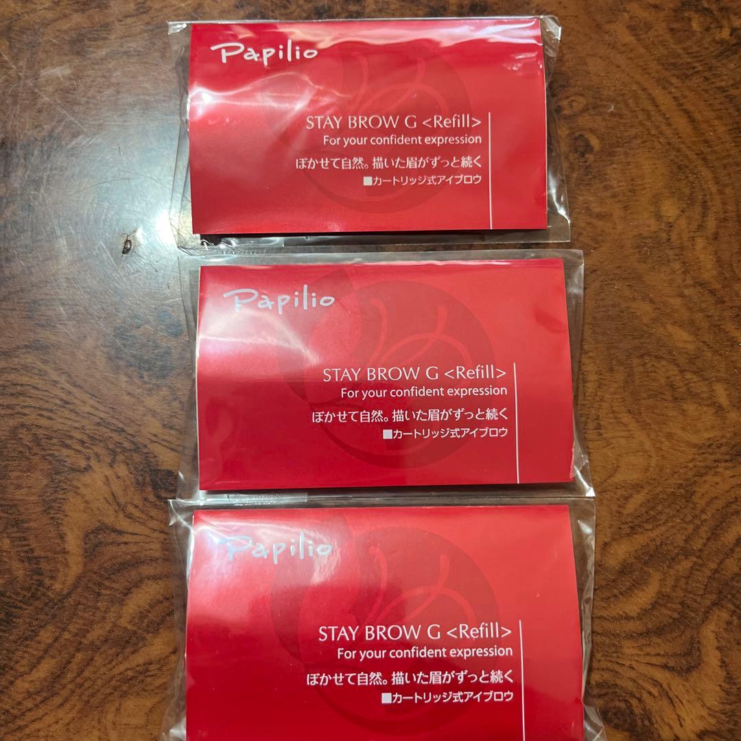 Papilio STAY BROW G <Refill> ライトブラウン6個