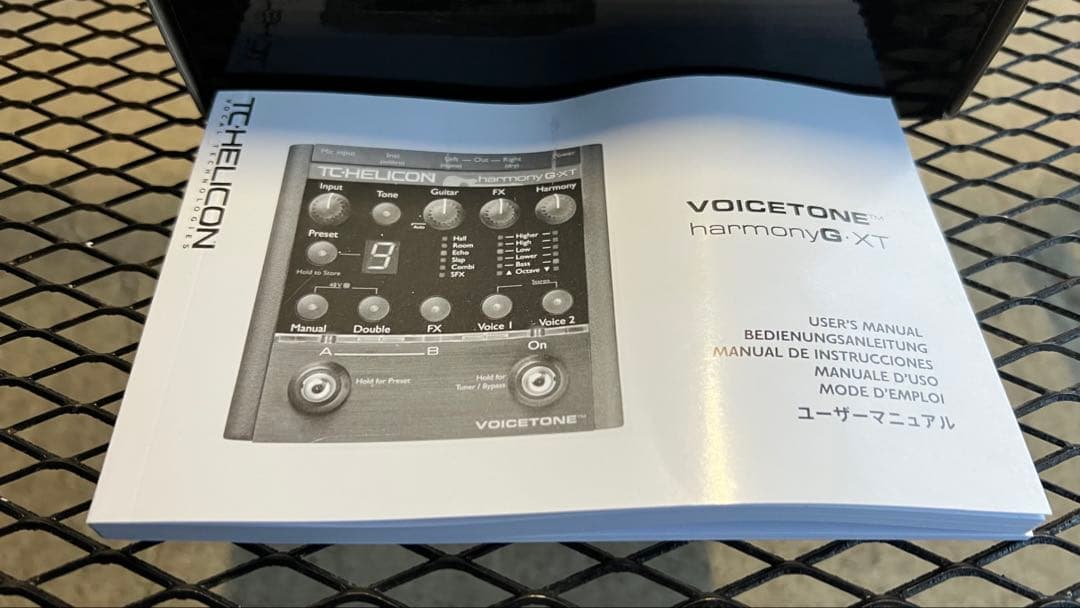 ギター TC-HELICON Voicetone Harmony-G XT
