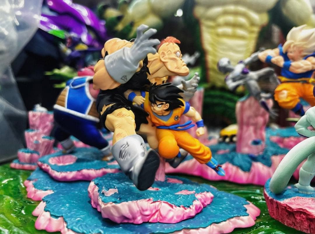 ドラゴンボール 孫悟空 ベジータ ギニュー特戦队 フィギュア ガレージキット