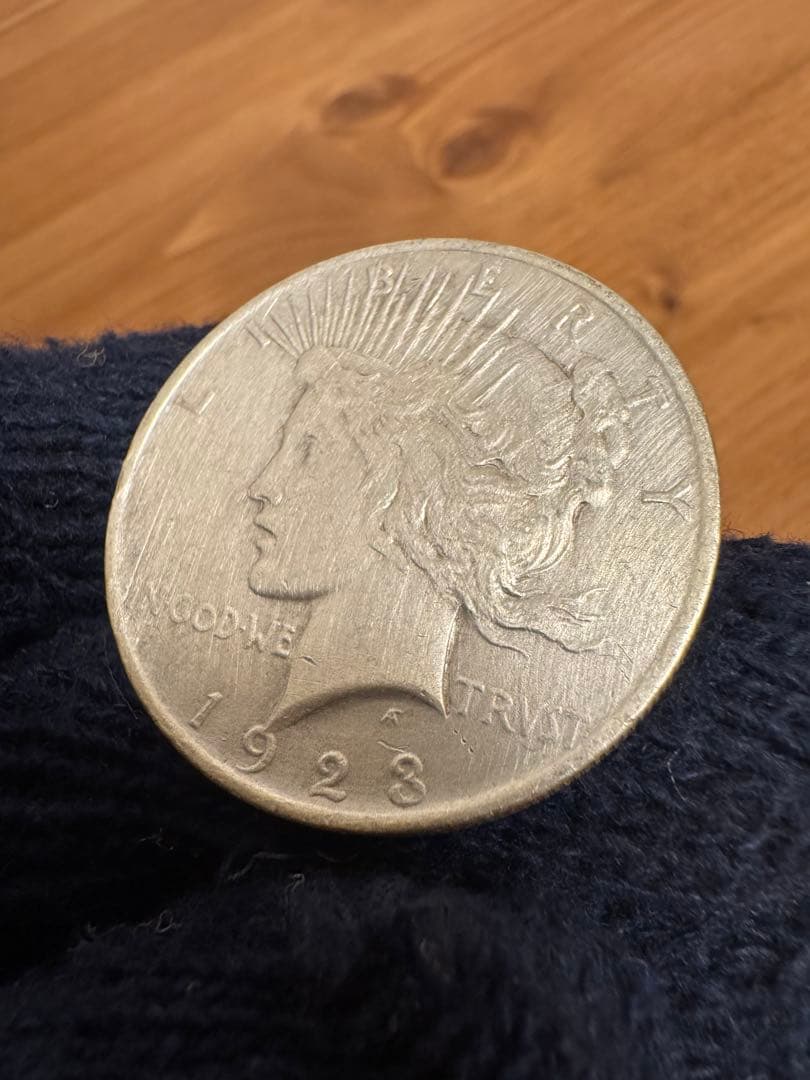 ★本物保証　アメリカピースダラー　1923年