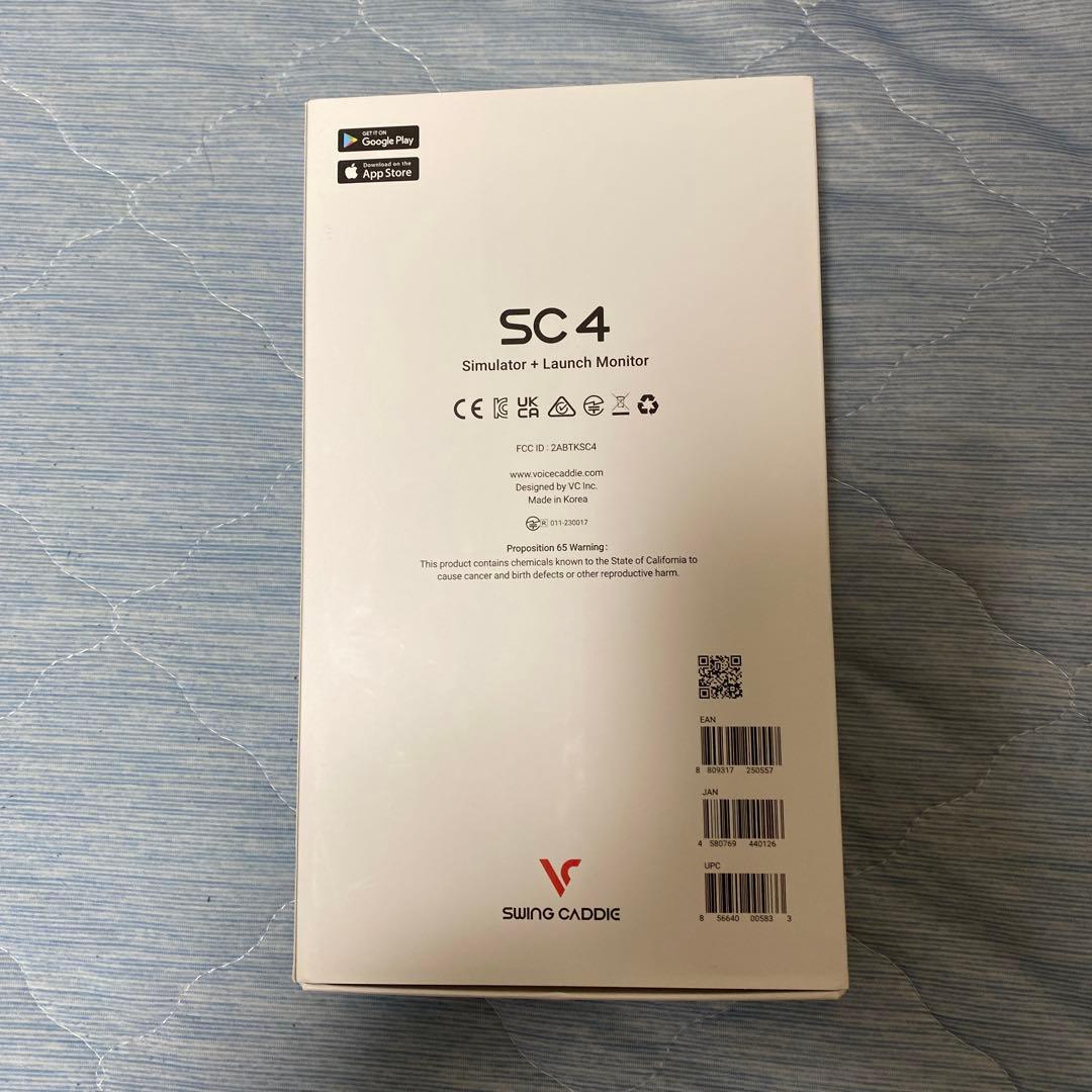 A*d様 美品‼️ボイスキャディ SC4 スイングキャディ 弾道測定器　➕専用ポ