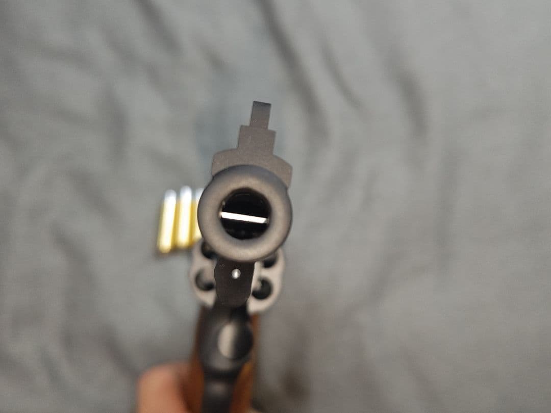 タナカ　樹脂製モデルガン　M19 4インチ　ver.3 木製グリップ　次元大介