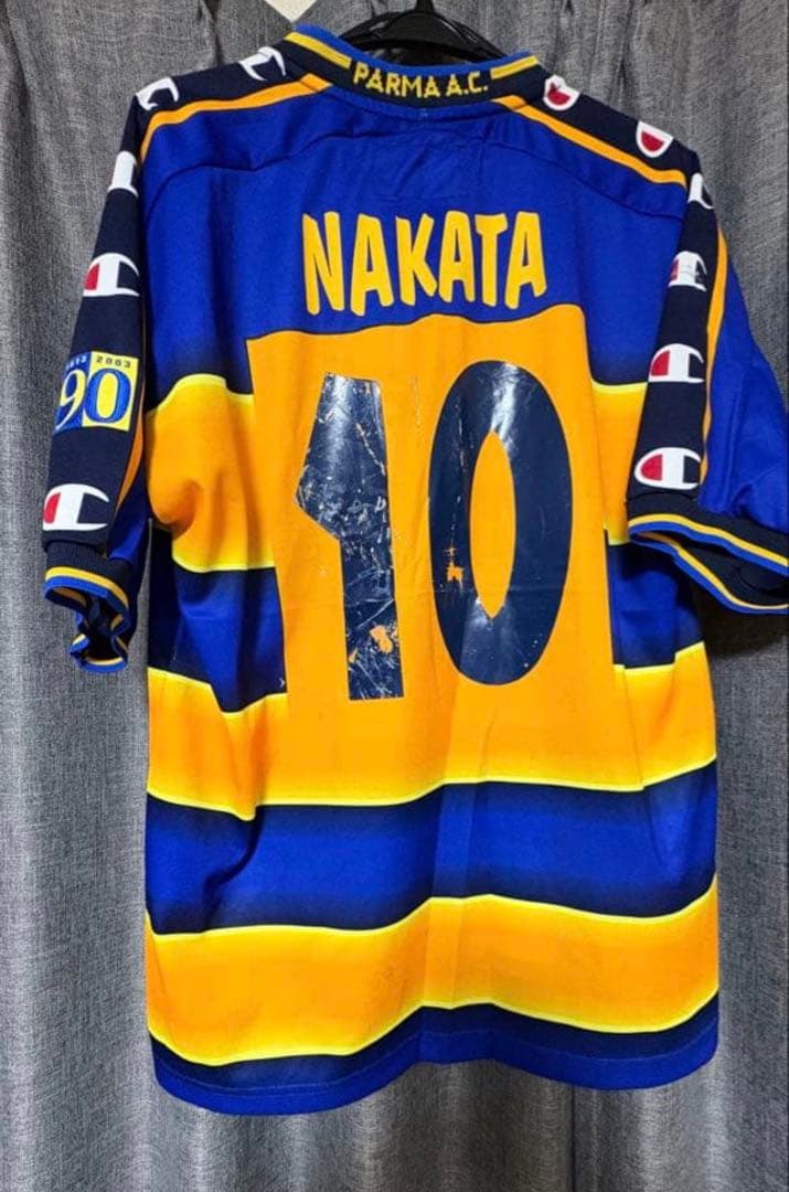 Champion パルマA.C. NAKATA 10 Mサイズ シャツ タグ付き