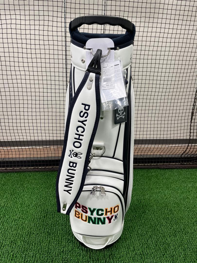 新品未使用 サイコバニー キャディバッグ 合皮