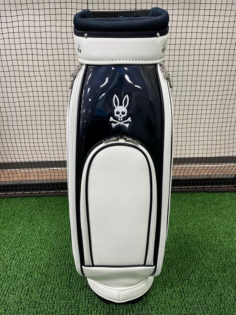 新品未使用 サイコバニー キャディバッグ 合皮