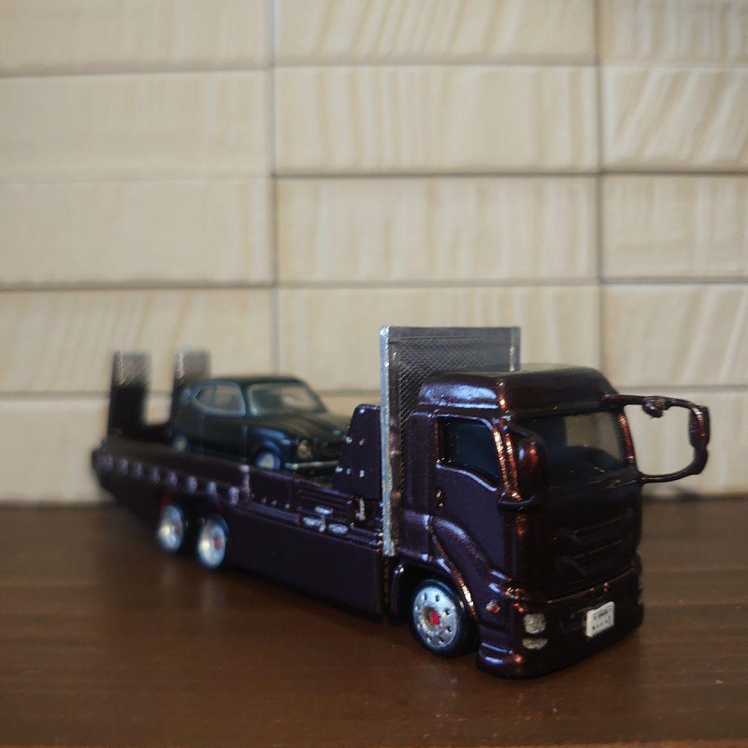 いすゞ　ギガ　積載車　デコトラ　ロングトミカ 改‼️