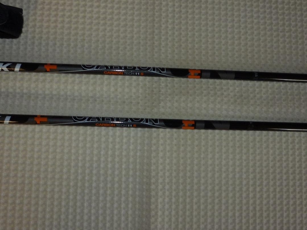 未使用 LEKI スキーストック CARBON TECH11S 117cm