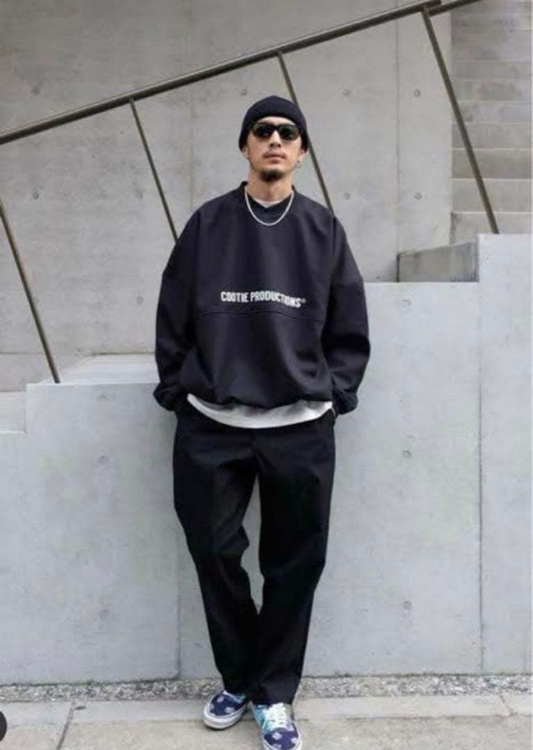 トップス COOTIE Polyester Twill Football L/S Tee