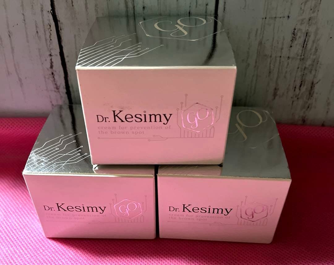 Dr.Kesimy go G.O 薬用シミ・そばかすケアクリーム 3個セット