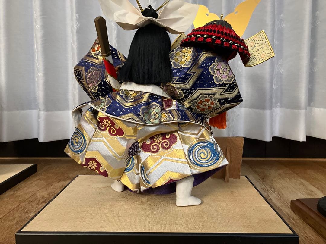 市松人形 豪華衣装 黒髪 プレミアムクオリティ