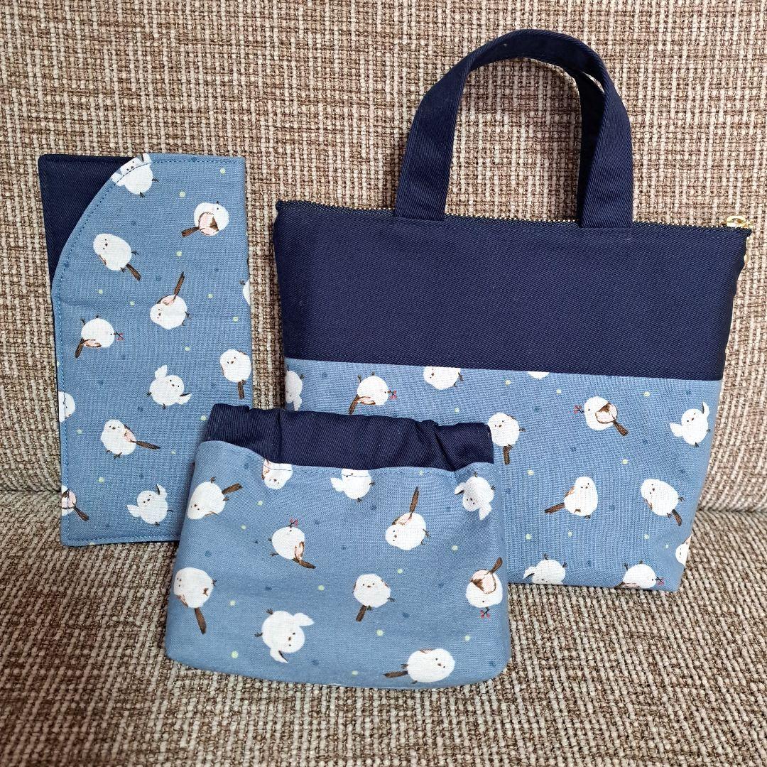 ポケットいっぱいトートバッグ他3商品　ハンドメイド