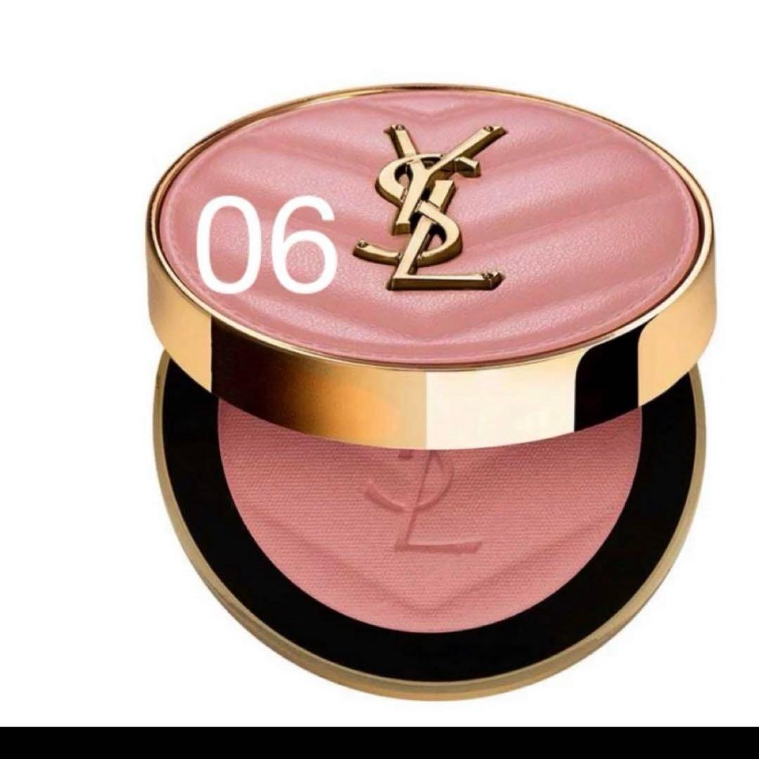 YSL メイクミー　ブラッシュパウダー　06 ローズヘイズ