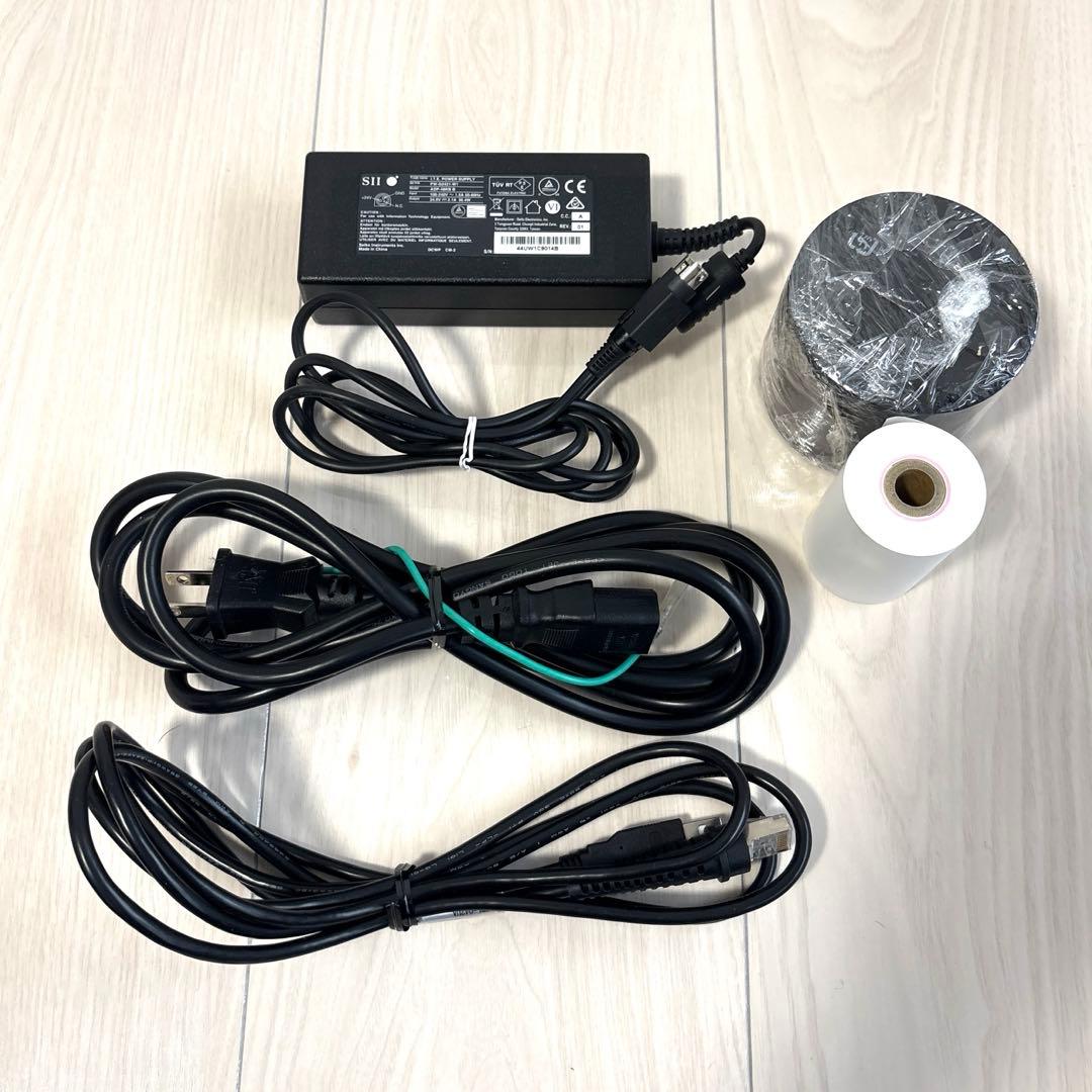 セイコーインスツル レシートプリンター キャッシュドロワ セット 白 Airレジ