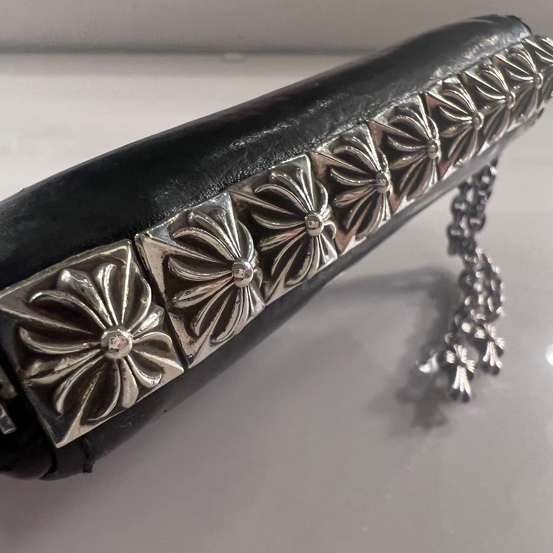 ★直営店購入正規品★クロムハーツ 3サイドジップ ピラミッド ウォレット 財布