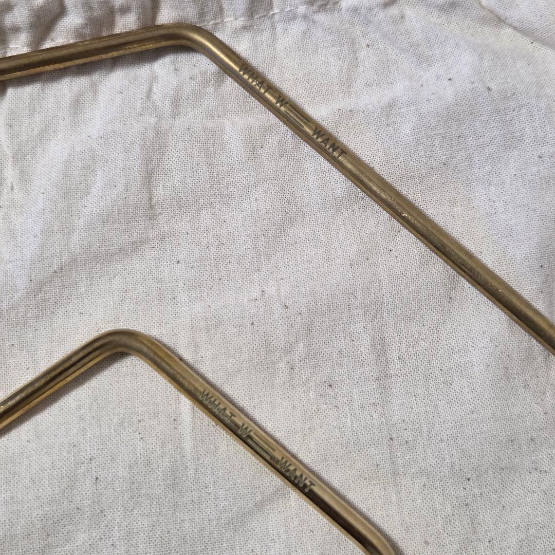 新品未使用 a_stand_www asimocrafts ロング真鍮セット