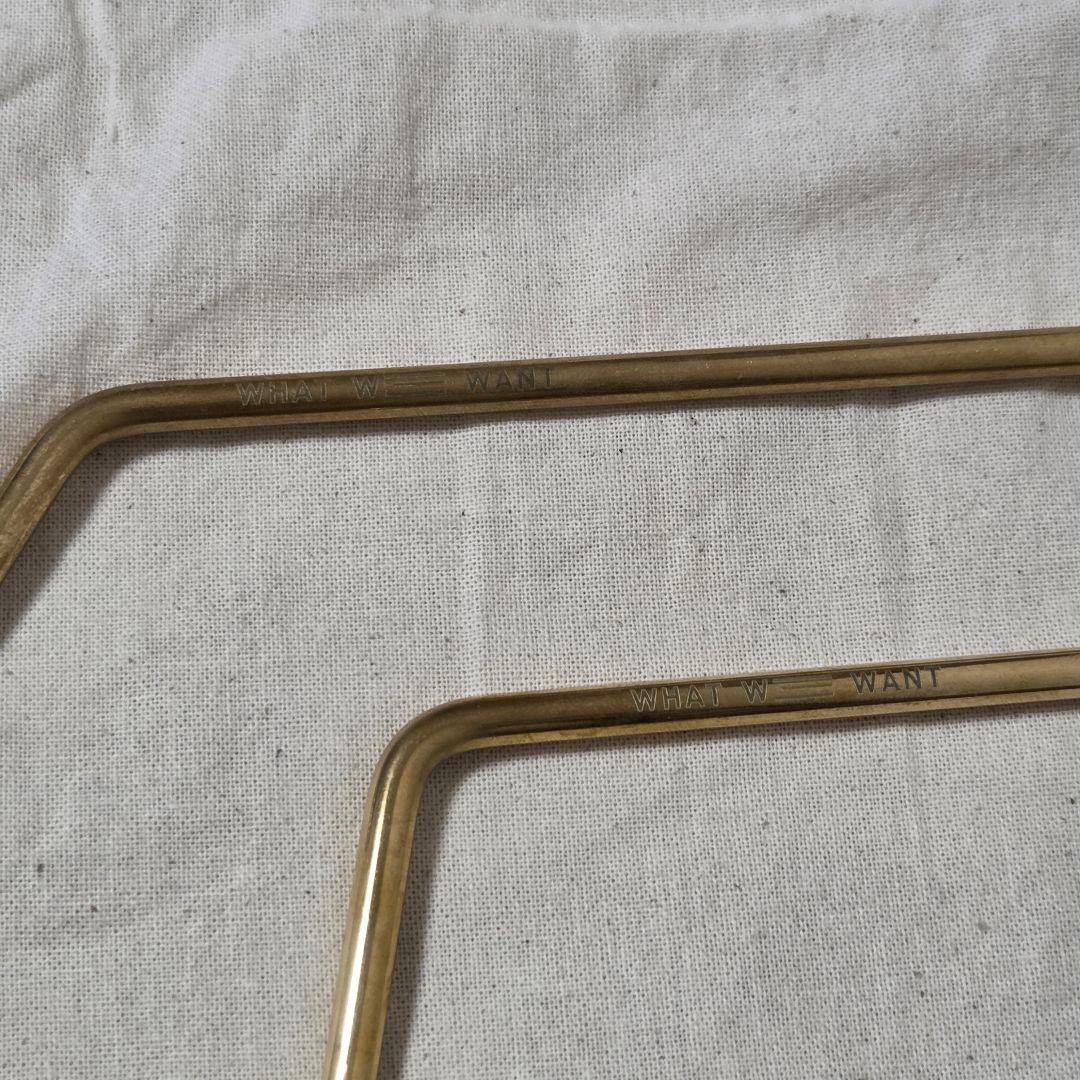 新品未使用 a_stand_www asimocrafts ロング真鍮セット