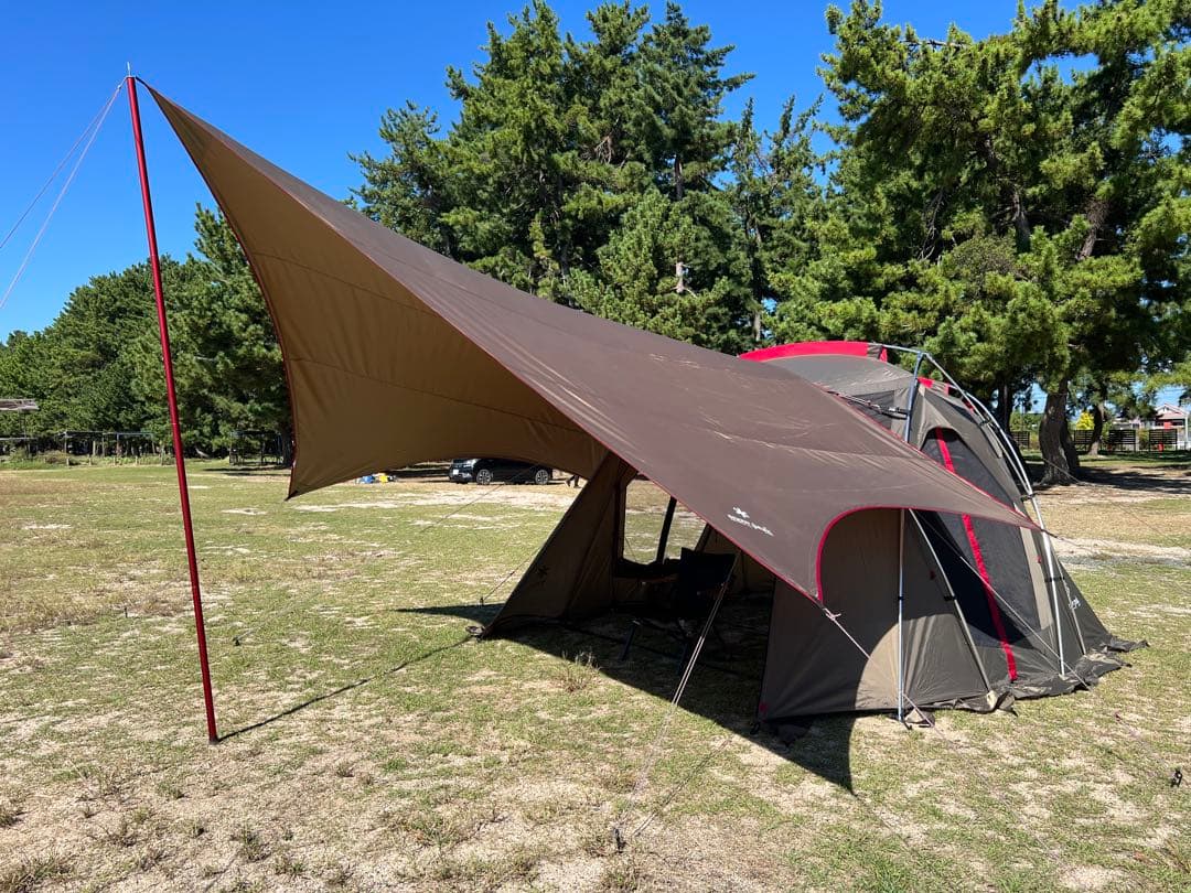 【入手困難】スノーピーク　コネクトタープヘキサ グレー FES-265