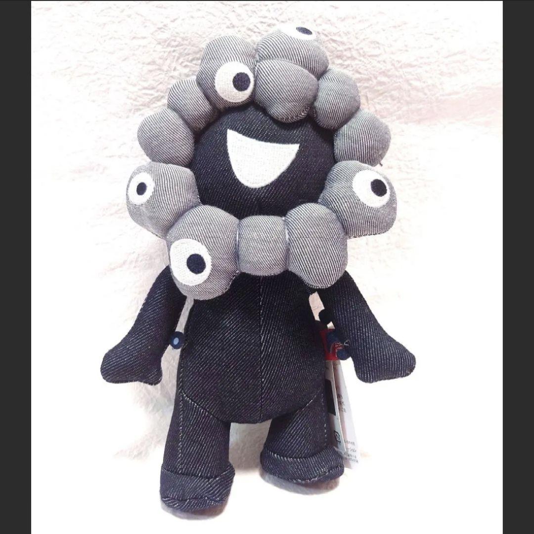 大阪　万博　会場限定　edwin　エドウィン　黒　ミャクミャク　ぬいぐるみ　大