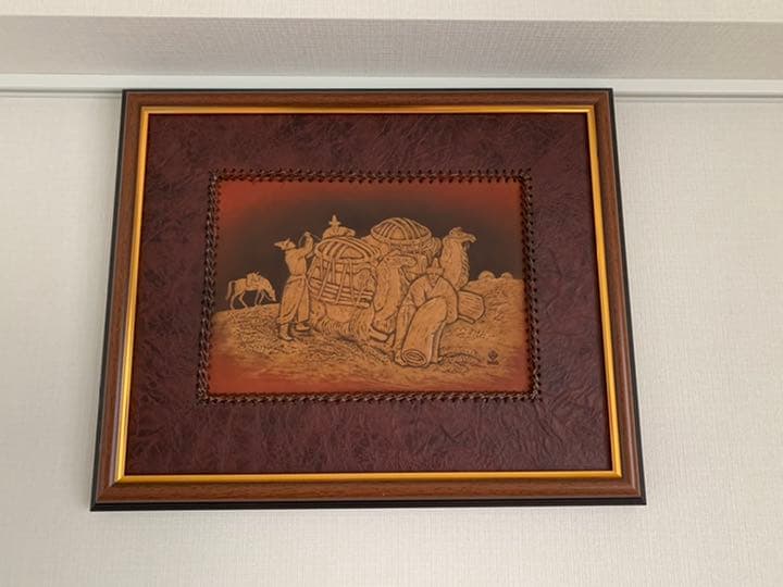 カザフスタンの遊牧民の絵画