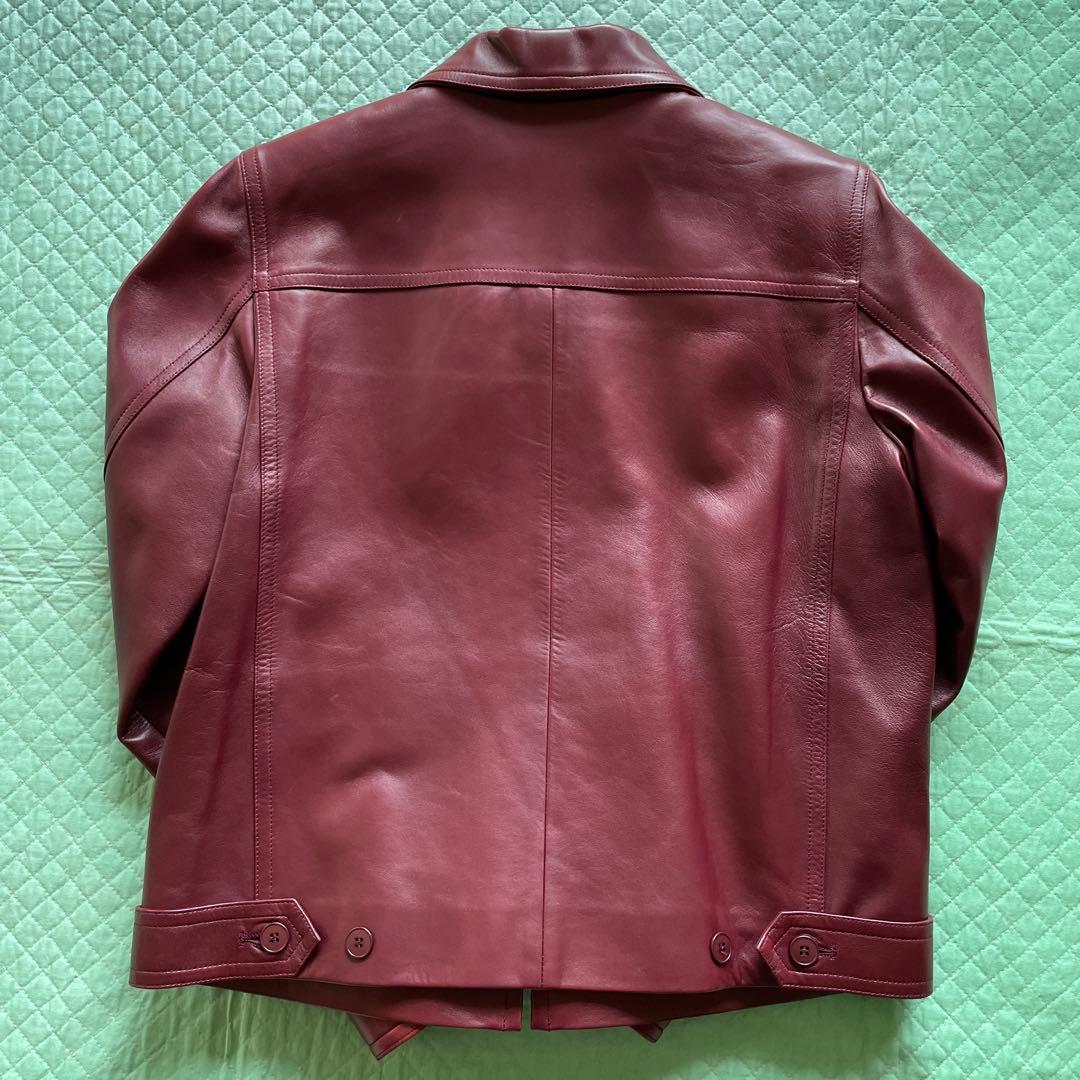 ⭐︎ベイクドポテト⭐︎【着用1回】agnes b. レザージャケット　羊革　１