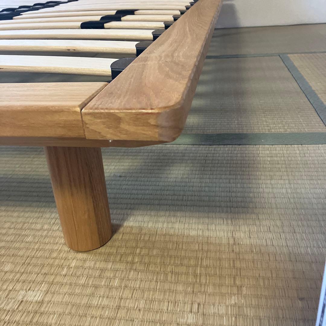 無印良品　ダブル ベッドフレーム