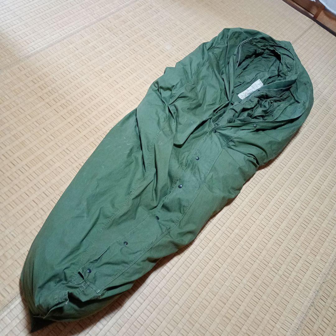 【米軍放出品】 寝袋/羽毛 ＆ 寝袋カバー ARCTIC LARGE