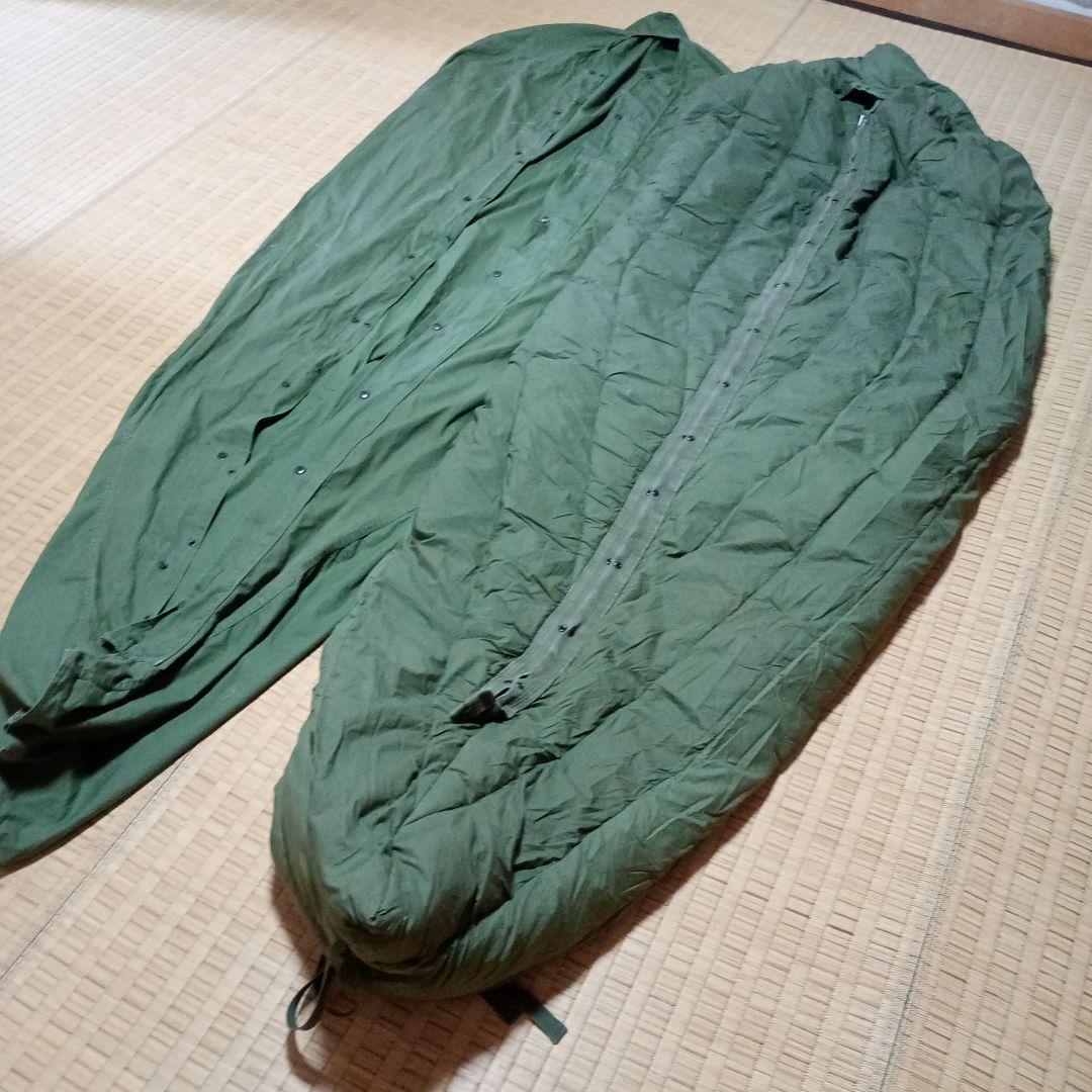 【米軍放出品】 寝袋/羽毛 ＆ 寝袋カバー ARCTIC LARGE