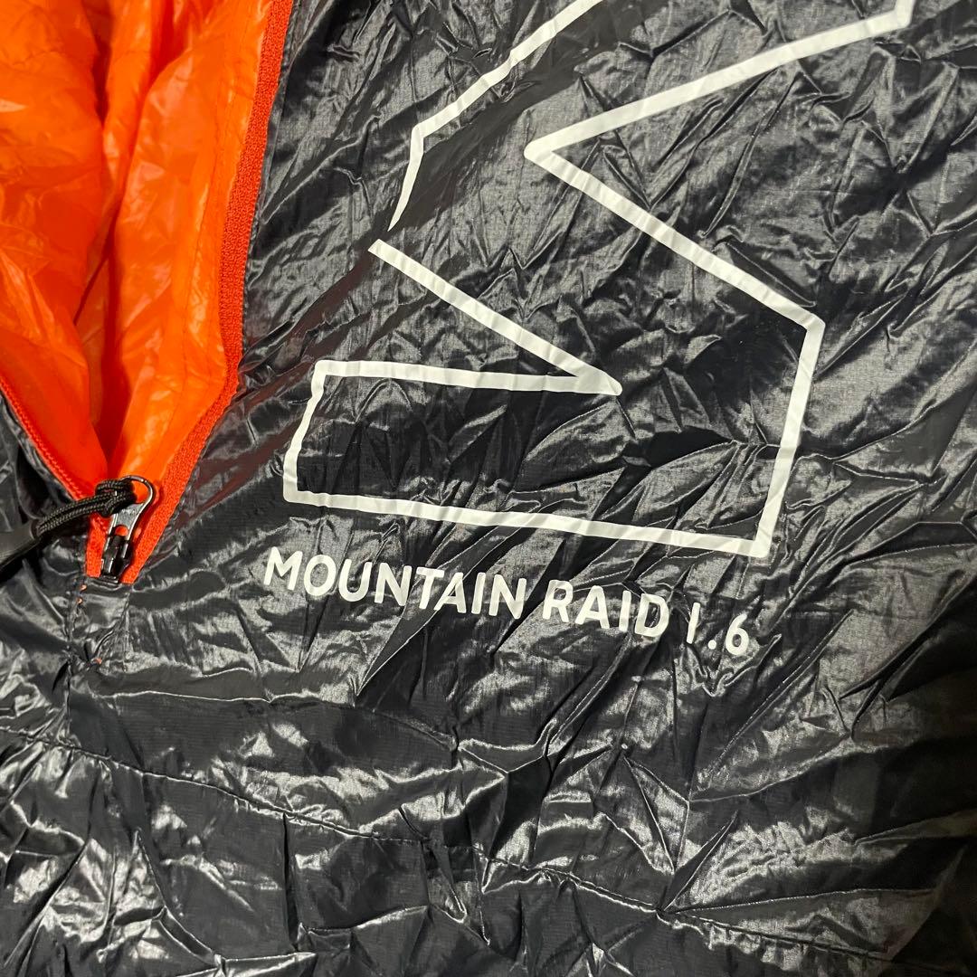 【美品】OMM シュラフ マウンテンレイド1.6 プリマロフト