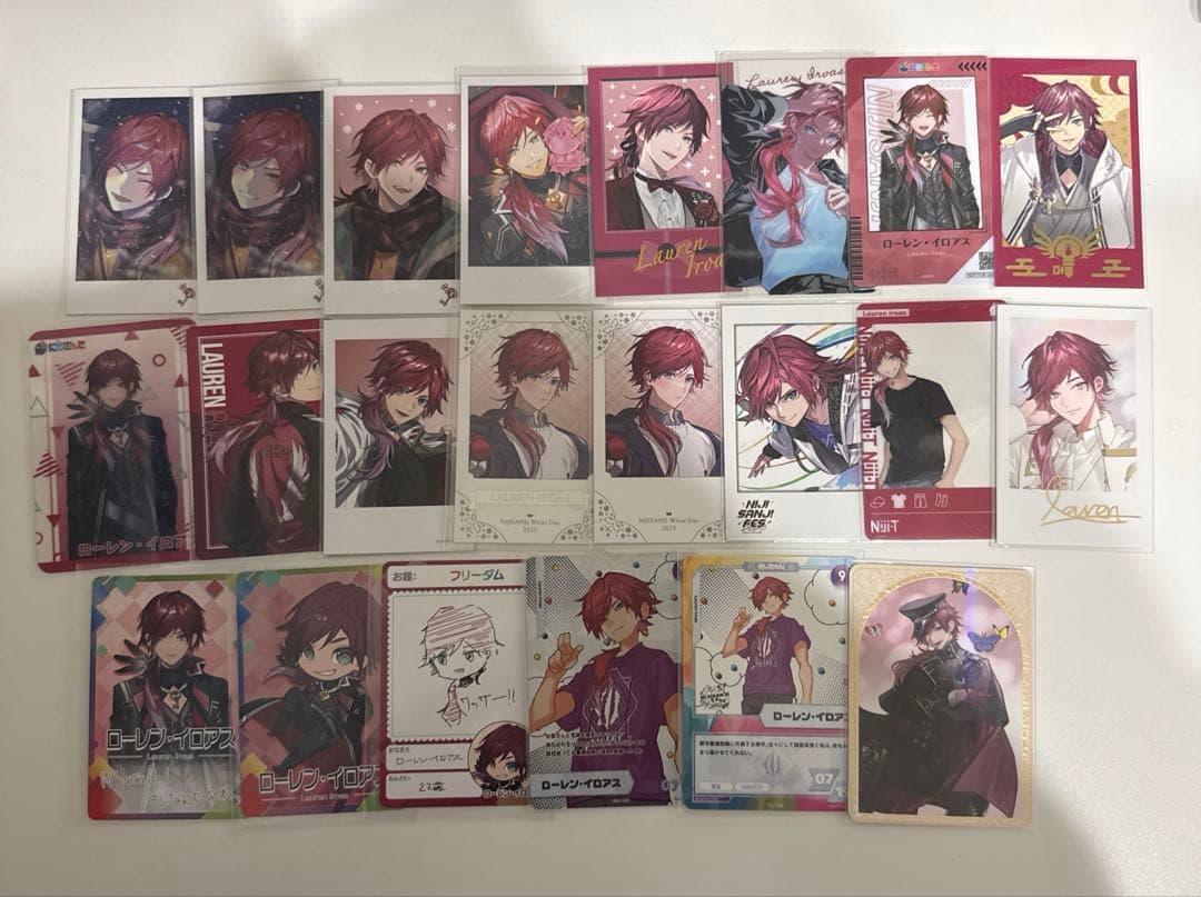 ローレン・イロアス チェキ カード まとめ売り