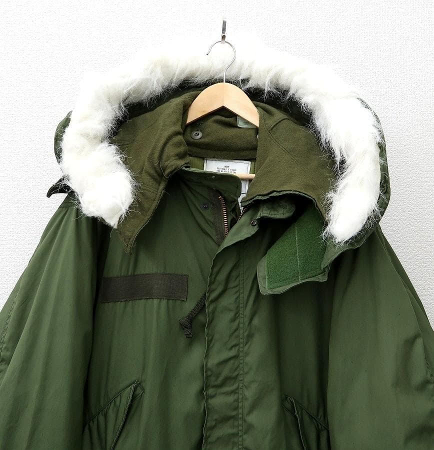 極上 M 米軍実物 80s M-65 モッズコート ライナー フード セット⑧