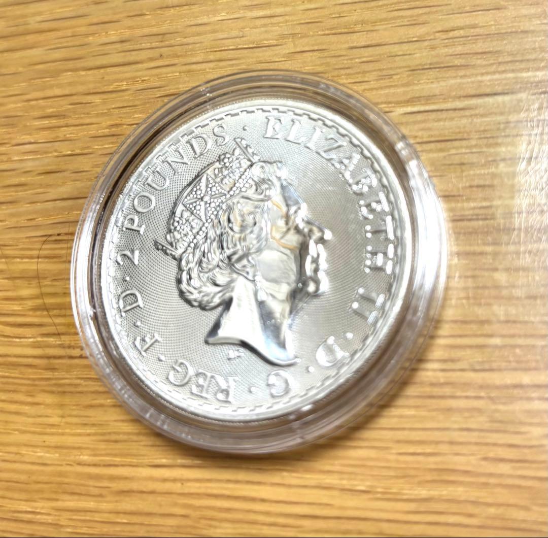 2021年 (新品) イギリス「ブリタニア」純銀 1オンス 銀貨