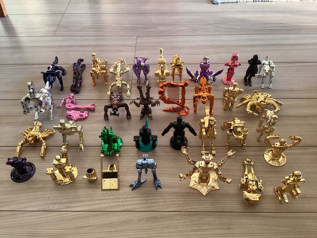 聖闘士星矢 聖闘士聖衣大系 クロス フィギュア 34体セット 1987年製