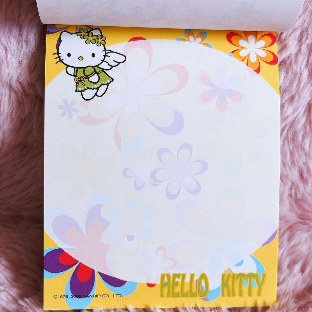 希少レア　ハローキティ　エンジェル　ポップアップメモ　カラフル　2002 レトロ