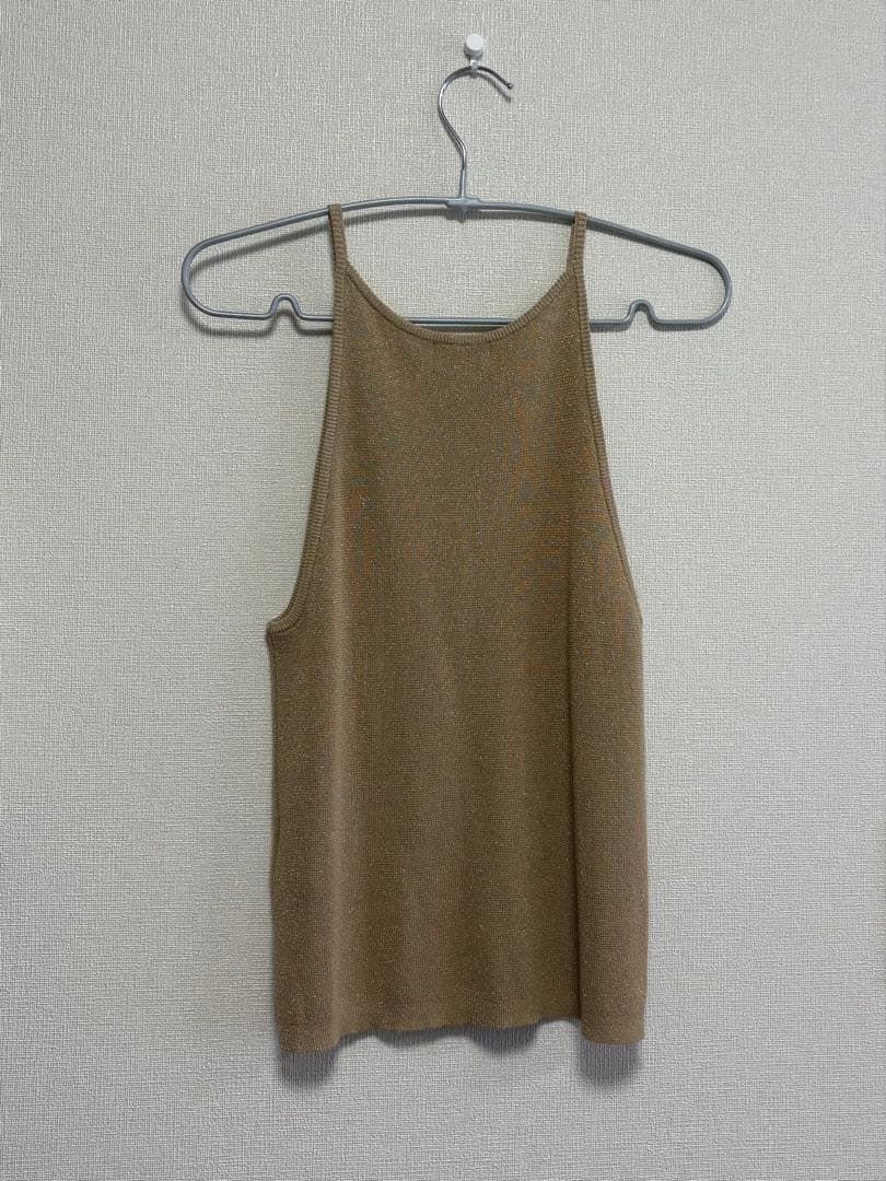 【完売品】Gajess キャミソール ラメ Glitter Camisole