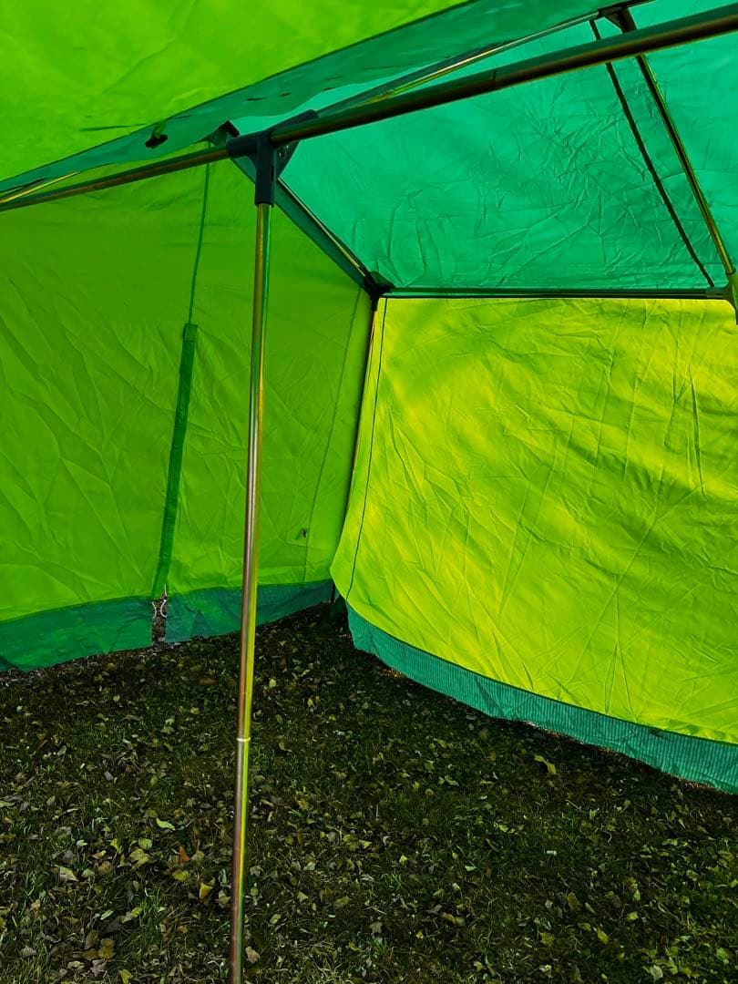 希少ロッジ型テント 大三工業株式会社(現ロゴス)コテージ E-493 2ルーム