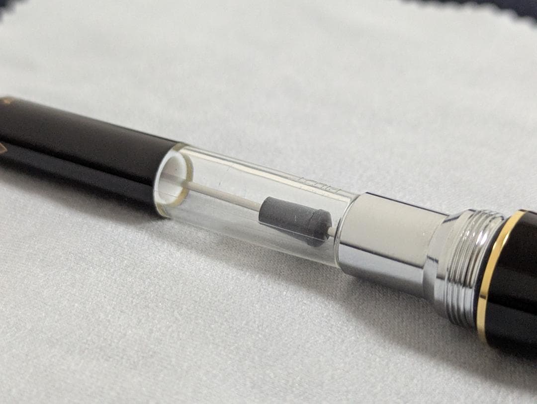 【美品】試し書きのみ カスタムURUSHI FM パイロットPILOT 朱漆