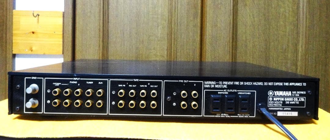 ヤマハ　プリアンプ　C-2a　整備済み　美品！！