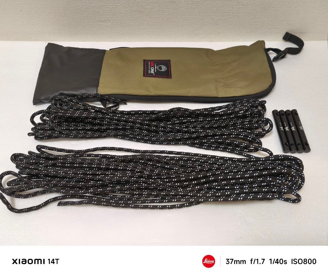 【新品未使用】入手困難 人気品 MacOne ヘキサタープ グラスカーキL