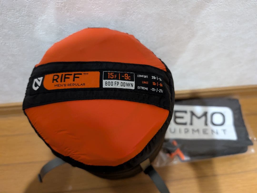 ニーモ　リフ15 　冬用寝袋シュラフ