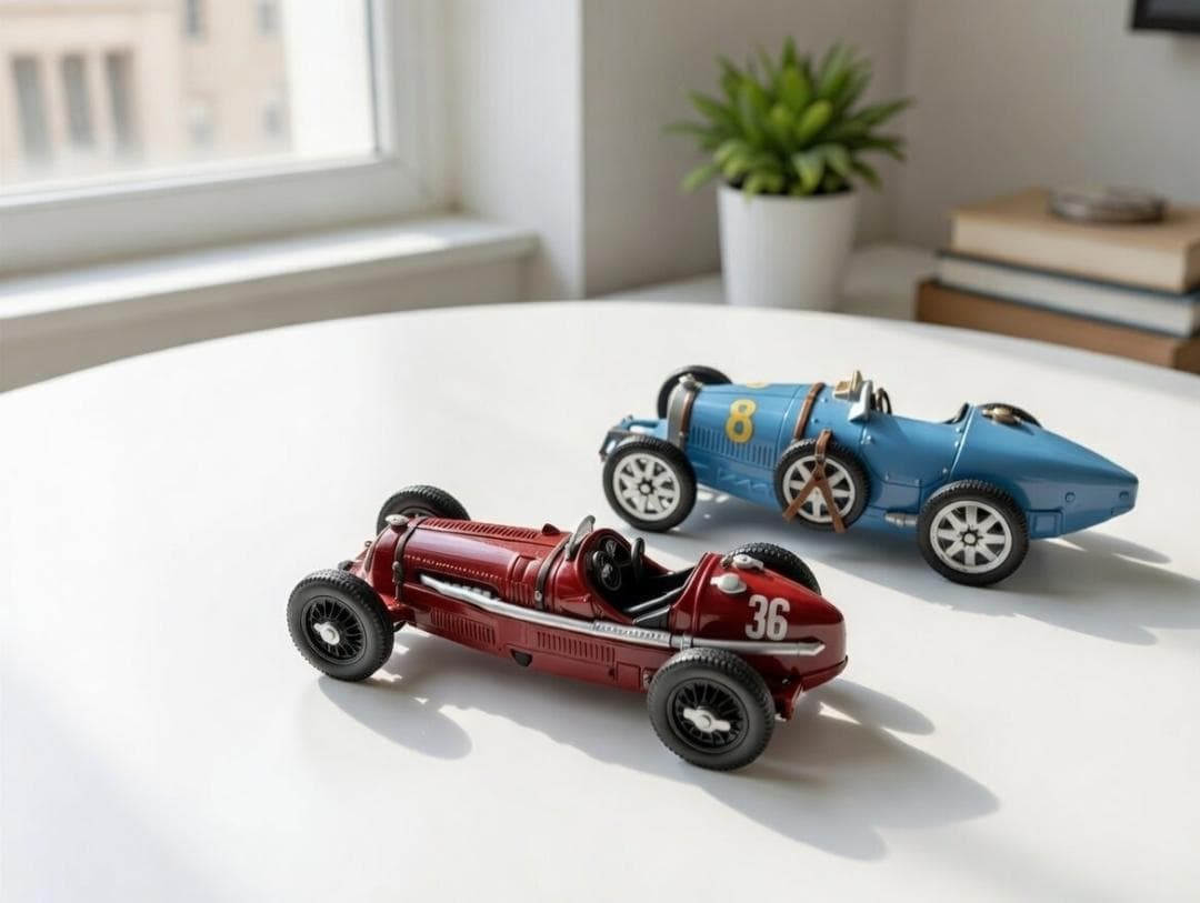 Maserati 8 CM & Bugatti Type 35 ミニカーセット