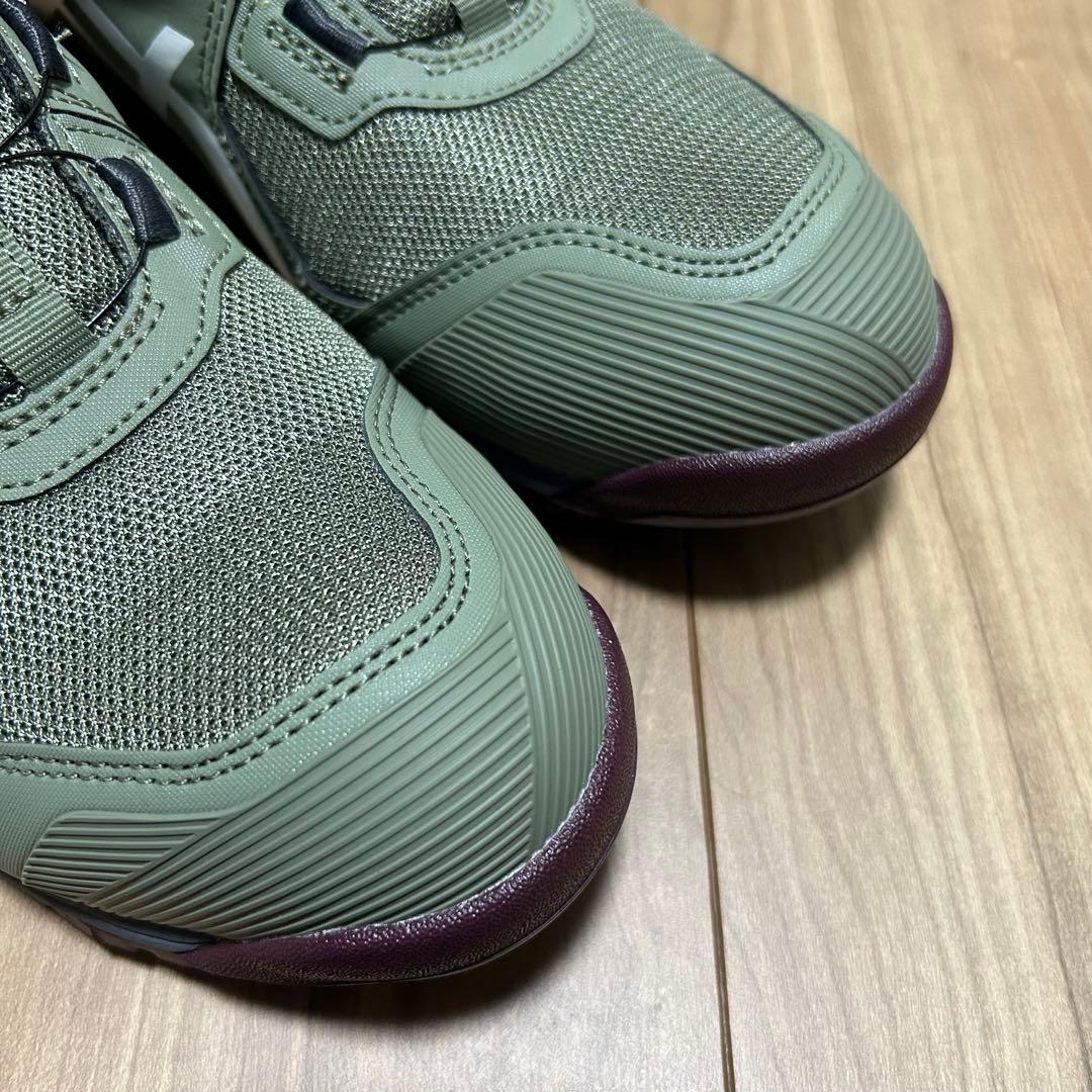 アシックス asics CP214 BOA ライケングリーン×ホワイト 27cm